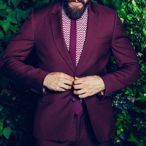 Paul Smith Soho Fit Burgundy suit - Picture 2 of 4